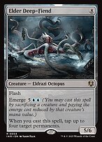 Matte Finish Innistrad Remastered Elder Deep-Fiend ( #4 )