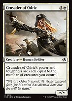 Matte Finish Innistrad Remastered Crusader of Odric ( #18 )
