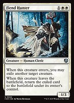 Matte Finish Innistrad Remastered Fiend Hunter ( #22 )
