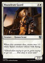 Matte Finish Innistrad Remastered Mausoleum Guard ( #33 )