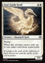Matte Finish Innistrad Remastered Soul-Guide Gryff ( #40 )