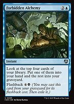 Matte Finish Innistrad Remastered Forbidden Alchemy ( #65 )