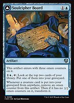 Matte Finish Innistrad Remastered Soulcipher Board // Cipherbound Spirit ( #85 )