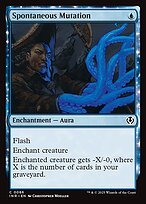 Matte Finish Innistrad Remastered Spontaneous Mutation ( #86 )