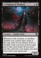 Matte Finish Innistrad Remastered Archghoul of Thraben ( #95 )