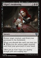 Matte Finish Innistrad Remastered Edgar's Awakening ( #108 )
