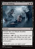 Matte Finish Innistrad Remastered Gisa's Bidding ( #111 )