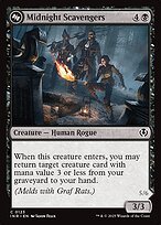 Matte Finish Innistrad Remastered Midnight Scavengers ( #123 )