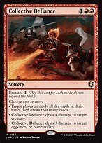 Matte Finish Innistrad Remastered Collective Defiance ( #149 )