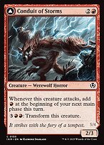 Matte Finish Innistrad Remastered Conduit of Storms // Conduit of Emrakul ( #150 )