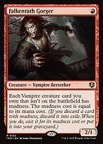 Matte Finish Innistrad Remastered Falkenrath Gorger ( #152 )