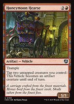 Matte Finish Innistrad Remastered Honeymoon Hearse ( #159 )