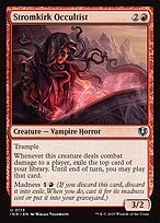 Matte Finish Innistrad Remastered Stromkirk Occultist ( #173 )