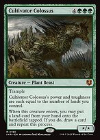 Matte Finish Innistrad Remastered Cultivator Colossus ( #190 )