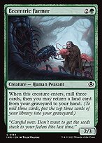 Matte Finish Innistrad Remastered Eccentric Farmer ( #194 )