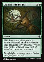 Matte Finish Innistrad Remastered Grapple with the Past ( #199 )