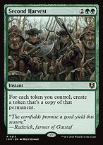 Matte Finish Innistrad Remastered Second Harvest ( #213 )