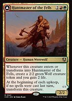 Matte Finish Innistrad Remastered Huntmaster of the Fells // Ravager of the Fells ( #241 )