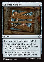 Matte Finish Innistrad Remastered Boarded Window ( #255 )