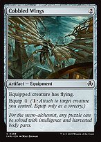 Matte Finish Innistrad Remastered Cobbled Wings ( #258 )