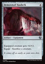 Matte Finish Innistrad Remastered Demonmail Hauberk ( #261 )