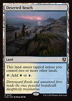 Matte Finish Innistrad Remastered Deserted Beach ( #276 )