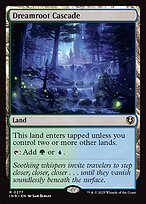 Matte Finish Innistrad Remastered Dreamroot Cascade ( #277 )