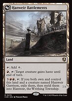 Matte Finish Innistrad Remastered Hanweir Battlements ( #279 )