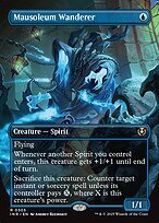 Matte Finish Innistrad Remastered Mausoleum Wanderer ( #305 )
