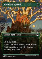 Matte Finish Innistrad Remastered Abundant Growth ( #315 )