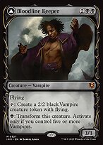 Matte Finish Innistrad Remastered Bloodline Keeper // Lord of Lineage ( #327 )