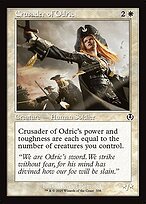 Matte Finish Innistrad Remastered Crusader of Odric ( #338 )