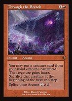 Matte Finish Innistrad Remastered Through the Breach ( #404 )