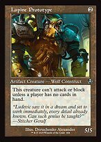 Matte Finish Innistrad Remastered Lupine Prototype ( #444 )