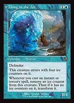 Matte Finish Innistrad Remastered Thing in the Ice // Awoken Horror ( #460 )
