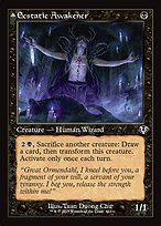 Matte Finish Innistrad Remastered Ecstatic Awakener // Awoken Demon ( #462 )