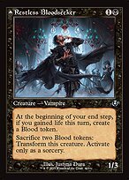 Matte Finish Innistrad Remastered Restless Bloodseeker // Bloodsoaked Reveler ( #463 )