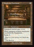 Matte Finish Innistrad Remastered Neglected Heirloom // Ashmouth Blade ( #473 )