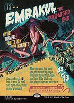 Matte Finish Innistrad Remastered Emrakul, the Promised End ( #481 )