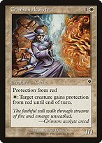 Glossy Finish Invasion Crimson Acolyte ( #11 )
