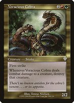 Glossy Finish Invasion Voracious Cobra ( #288 )