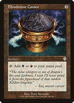 Glossy Finish Invasion Bloodstone Cameo ( #298 )