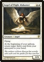 Glossy Finish Innistrad Angel of Flight Alabaster ( #2 )
