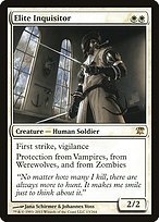 Glossy Finish Innistrad Elite Inquisitor ( #13 )