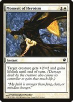 Glossy Finish Innistrad Moment of Heroism ( #24 )