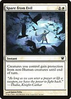 Glossy Finish Innistrad Spare from Evil ( #34 )