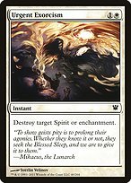 Glossy Finish Innistrad Urgent Exorcism ( #40 )