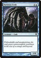 Glossy Finish Innistrad Fortress Crab ( #56 )