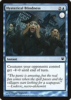 Glossy Finish Innistrad Hysterical Blindness ( #59 )