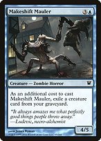 Glossy Finish Innistrad Makeshift Mauler ( #65 )